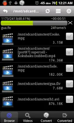 Video Converter Android android App screenshot 0