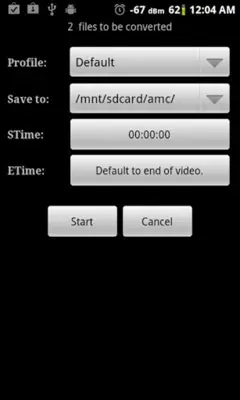 Video Converter Android android App screenshot 1